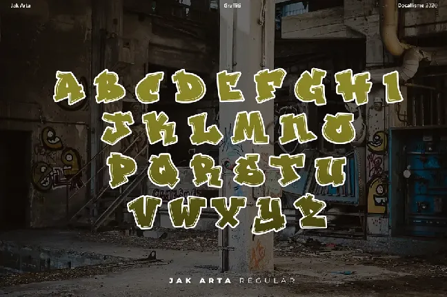 JAK ARTA font