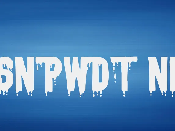 CSNPWDT NFI font