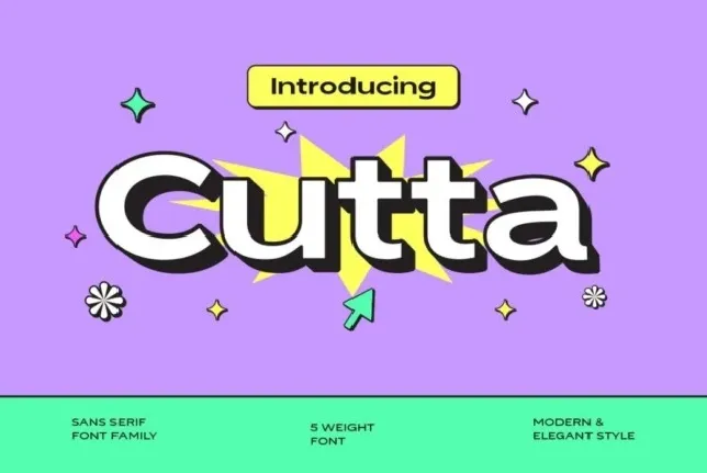 Cutta Family font