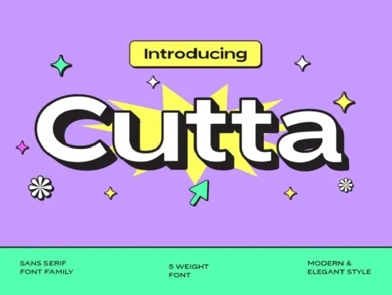 Cutta Family font