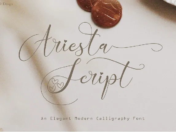 Ariesta font