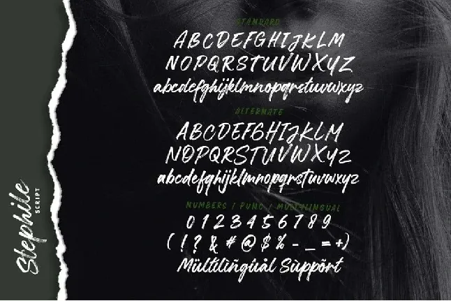 Stephile font