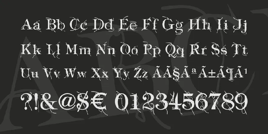 Typography ties font