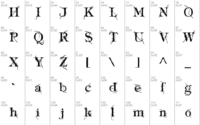 Typography ties font