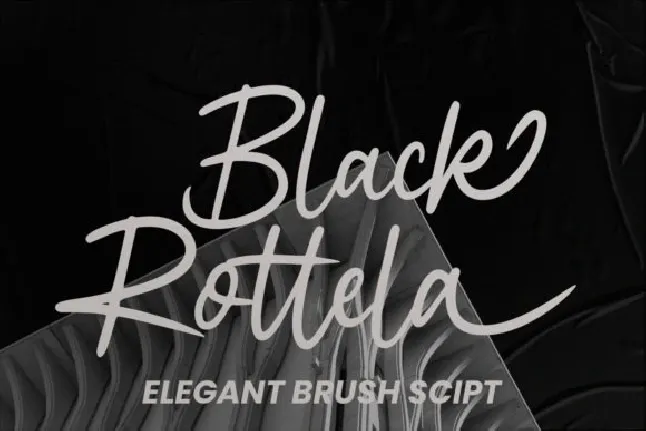 Black Rotela font