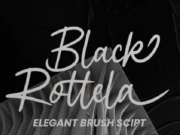 Black Rotela font