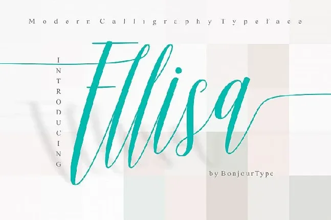 Ellisa Script font