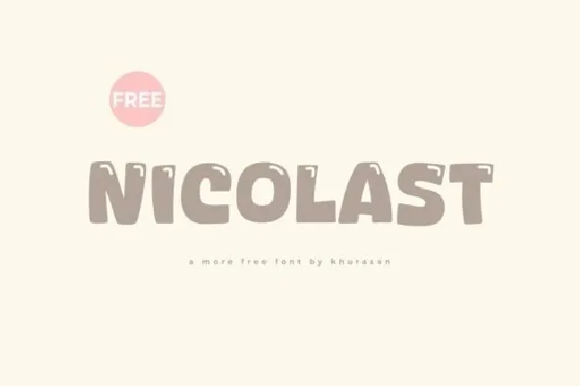 Nicolast font