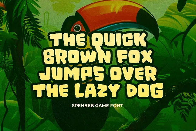 Spenbeb Game font