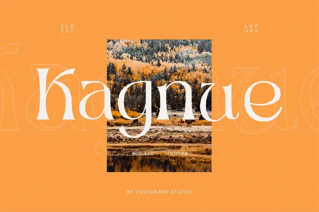 Kagnue font