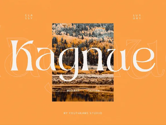 Kagnue font