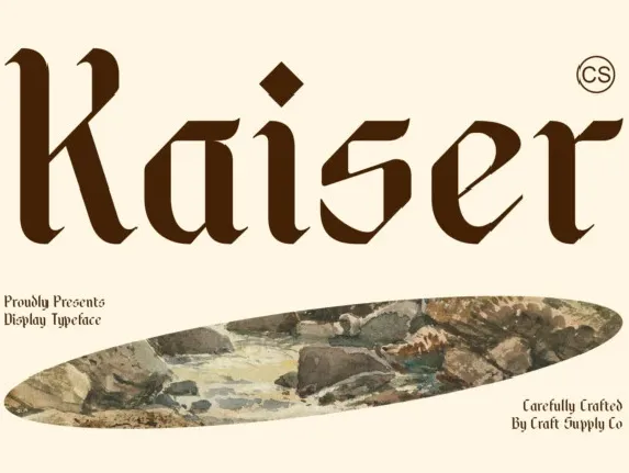 CS Kaiser font