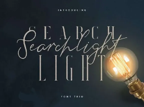 Searchlight Trio Free font