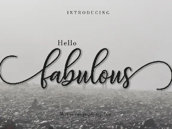 fabulous font