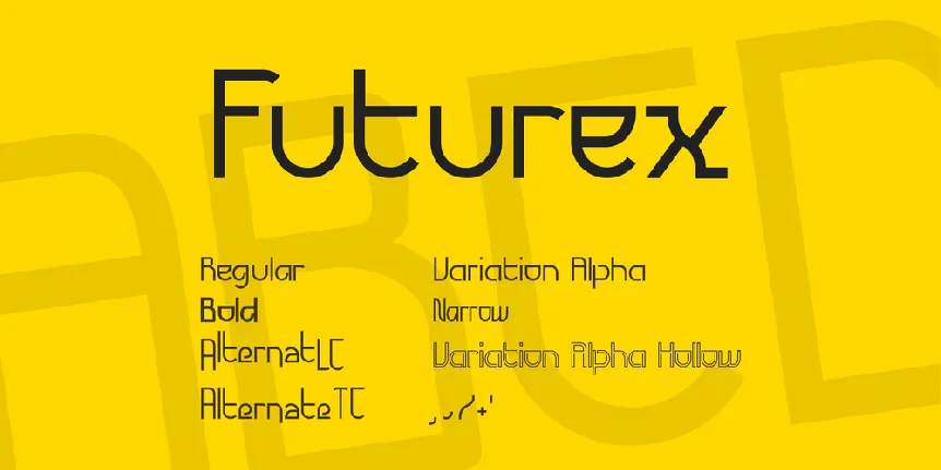 Futurex font