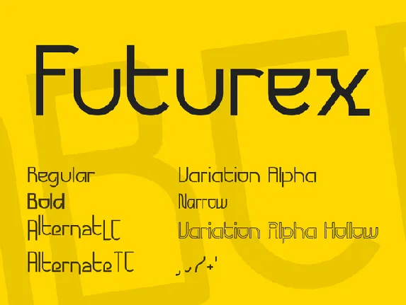 Futurex font