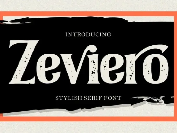 Zeviero font