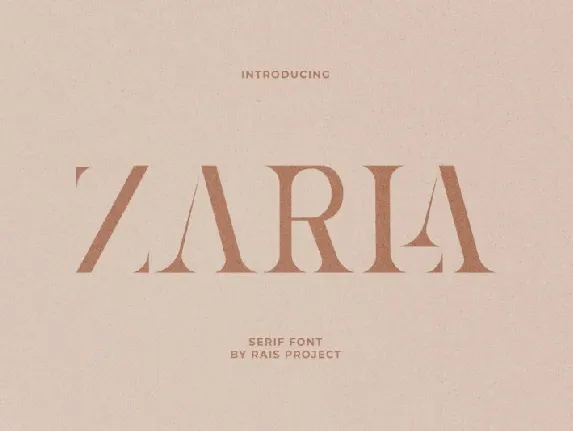 Zarla font