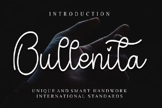 Bullenita Handwritten font