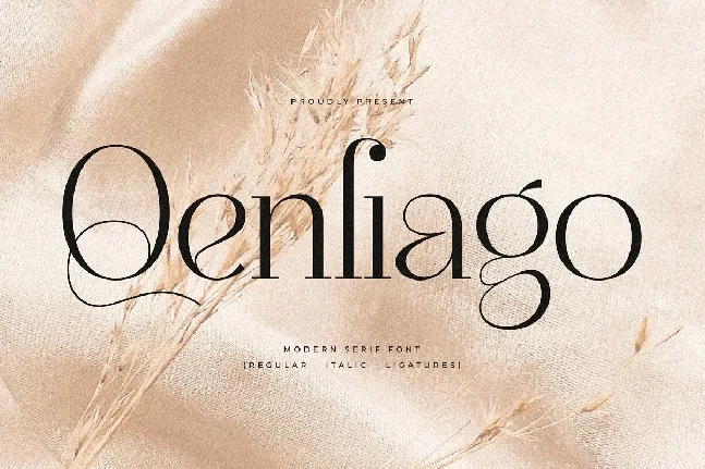 Qenliago font