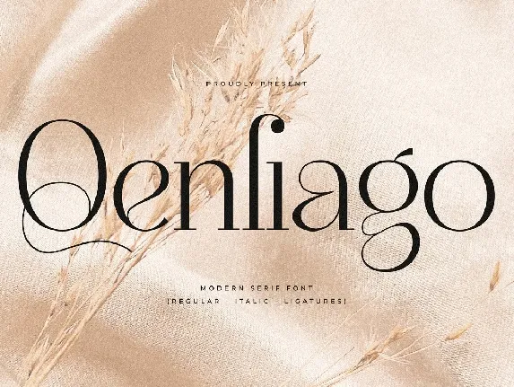 Qenliago font