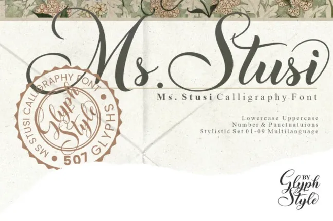 Ms Stusi font