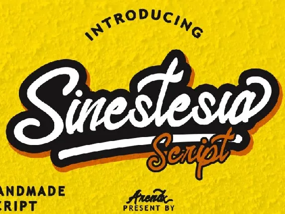 Sinestesia Script font