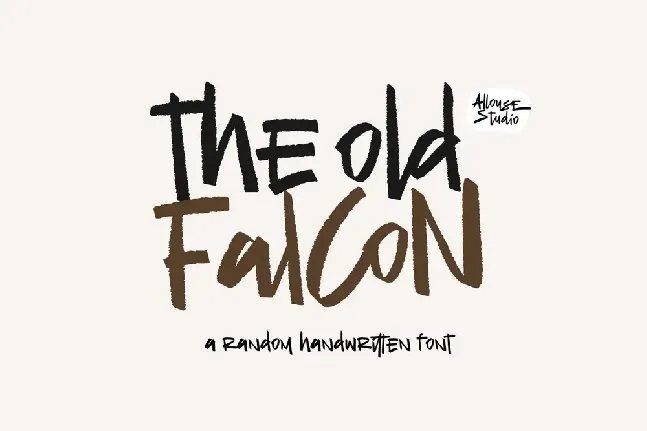 The Old Falcons Demo font