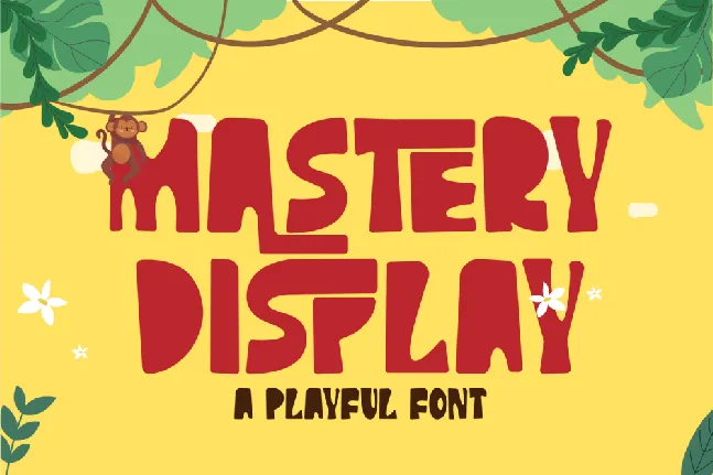 MASTERY DISPLAY DEMO font