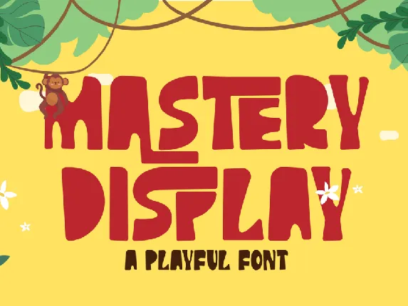 MASTERY DISPLAY DEMO font