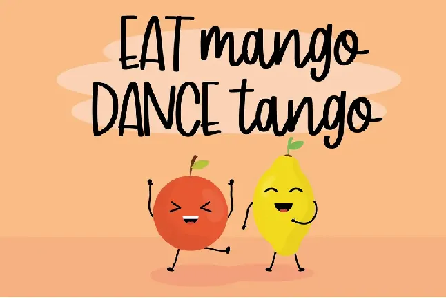 Mango Sticky font