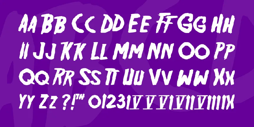 Friday13 font