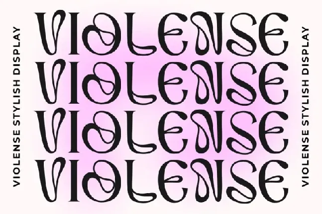 Violense font