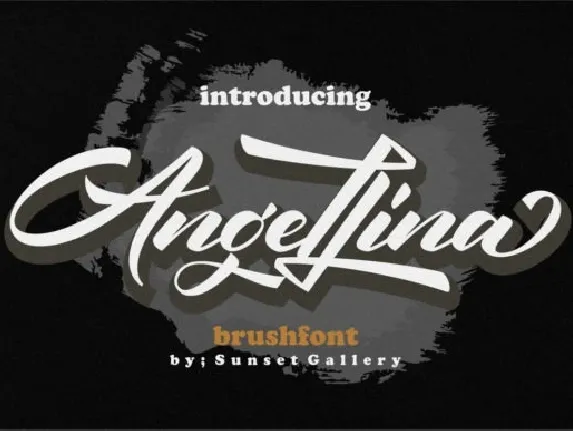 Angellina Typeface font