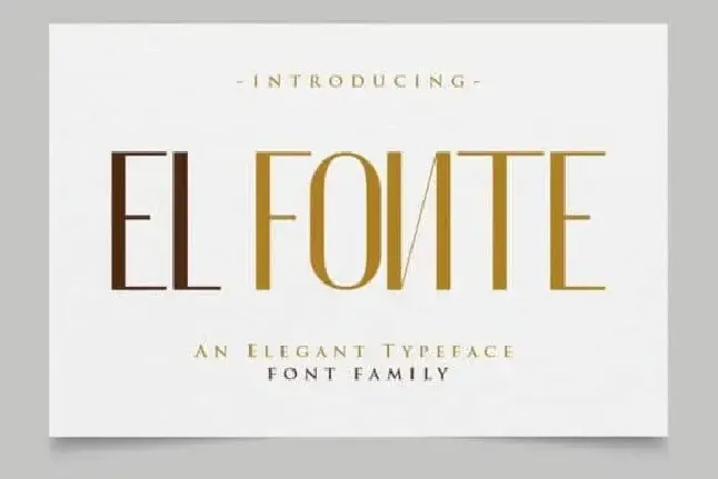 Ele Sans Serif font