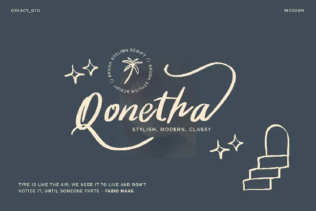 Qonetha font