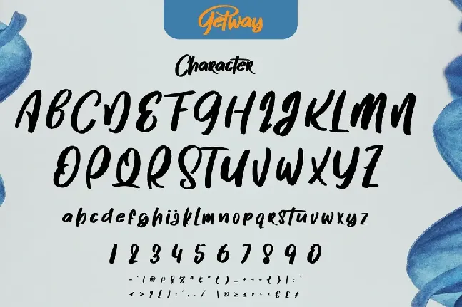 Getway Demo font