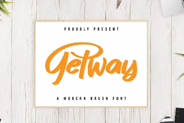 Getway Demo font