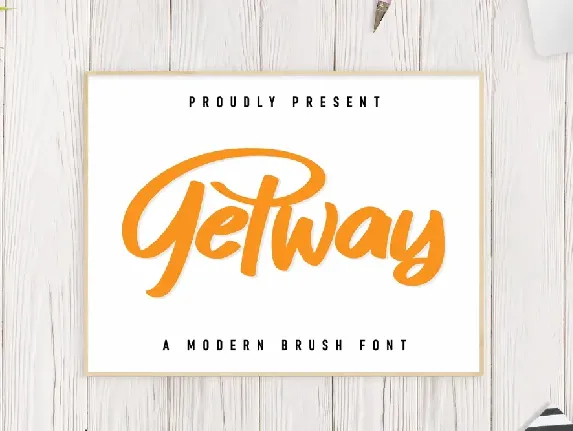 Getway Demo font