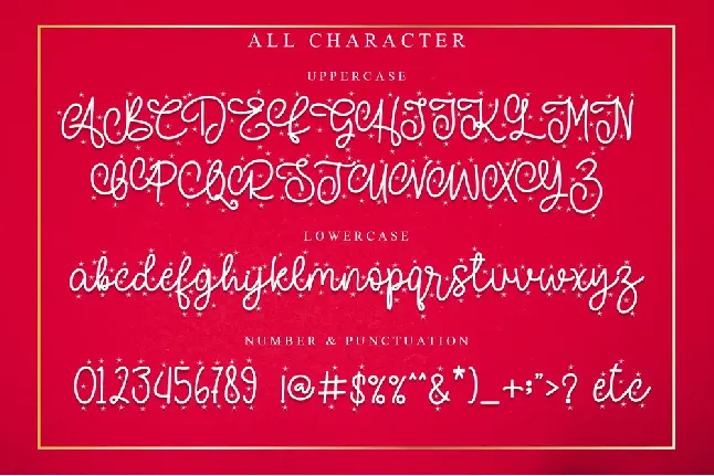 Christmas Soul - Personal use font