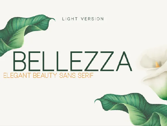 Bellezza font