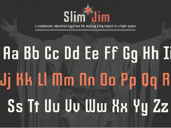 Slim Jim font