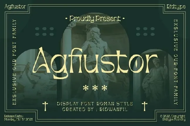 Agfiustor font