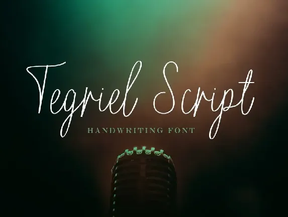 Tegriel Script font