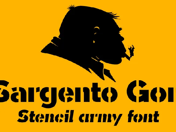 Sargento Gorila font