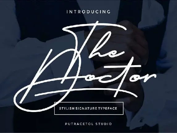 The Doctor Signature Free font