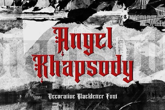 Angel rhapsody font