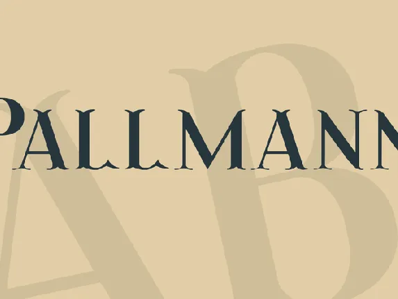 Pallmann font