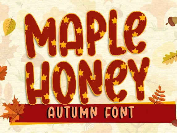 Maple Honey font