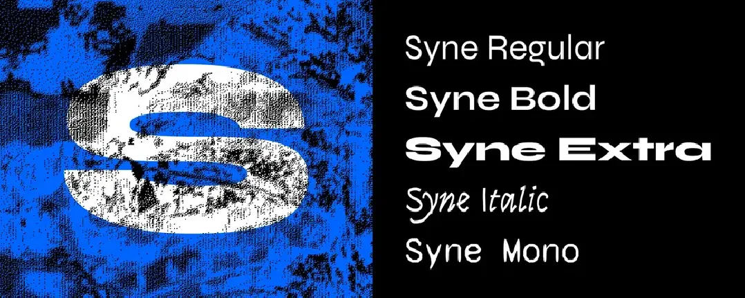 Syne font